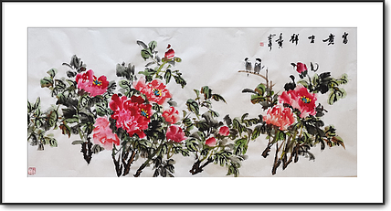兰花 国画