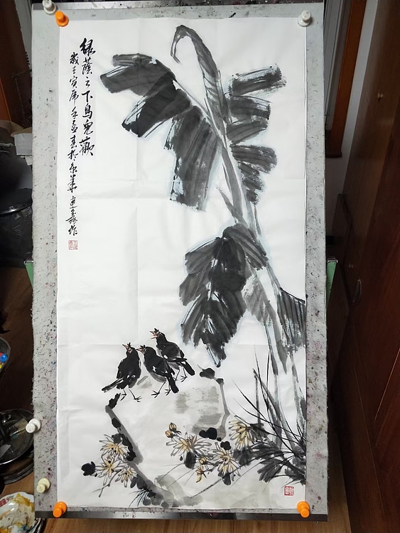 王建鑫 绿荫之下鸟儿欢
