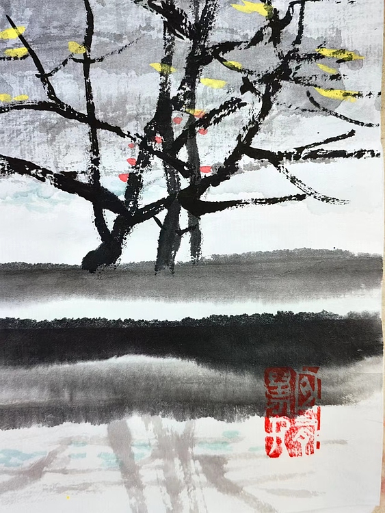 胡曦元 江南水乡——晓