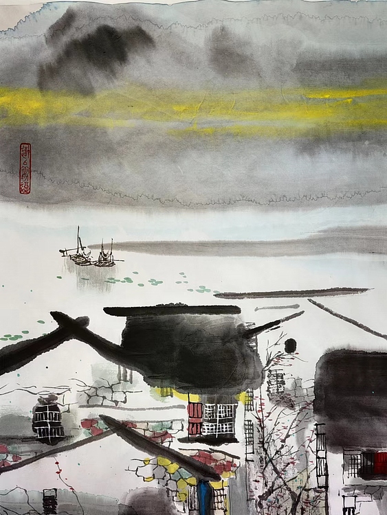 胡曦元 江南水乡——秋