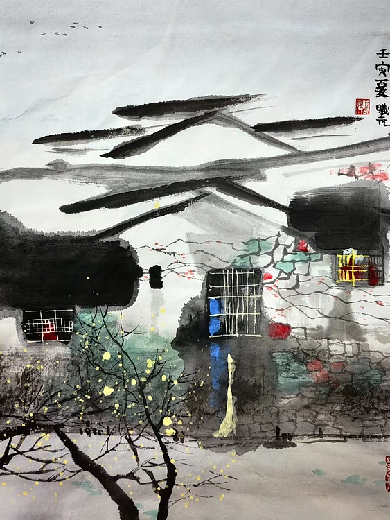 胡曦元 江南水乡——河之畔