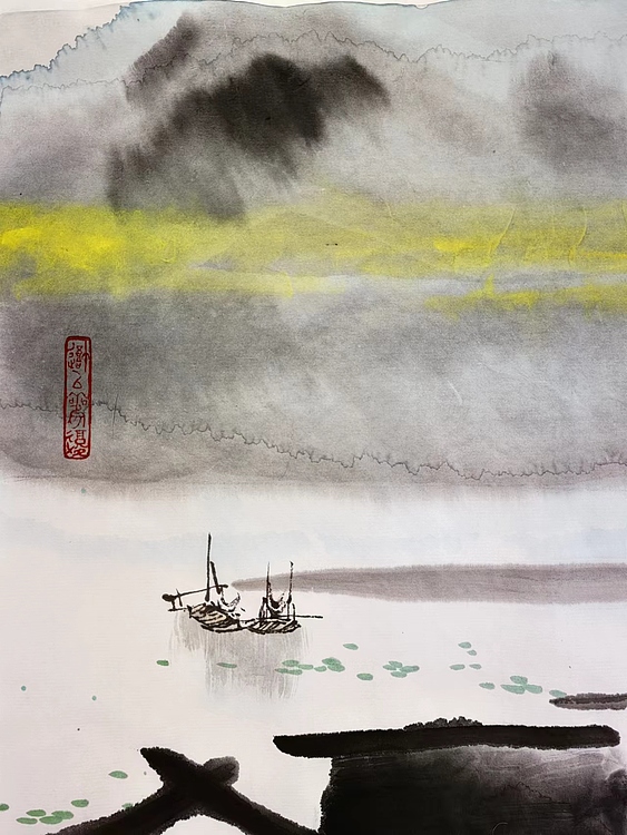 胡曦元 江南水乡——秋