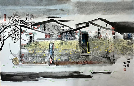 胡曦元 江南水乡——静秋