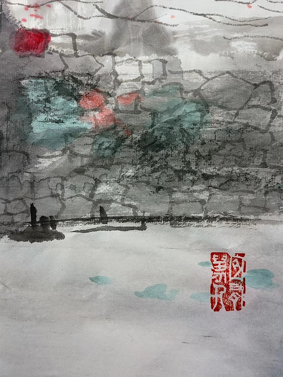 胡曦元 江南水乡——河之畔