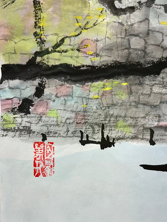 胡曦元 江南水乡——渔归