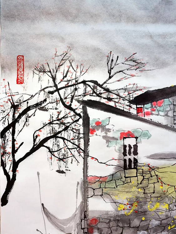 胡曦元 江南水乡——静秋