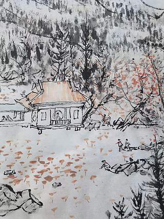 画树成林 游园小景
