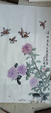 翱翔 鸟语花香