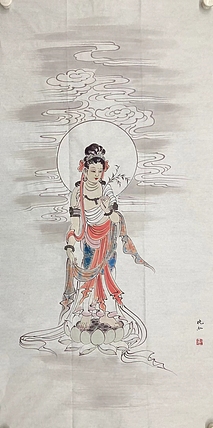 唐晓红     中国美术家协会会员     带合影