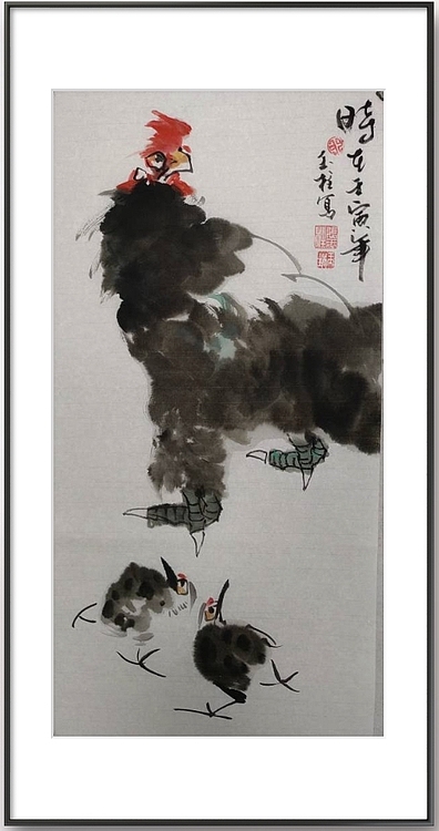张玉柱 写意花鸟