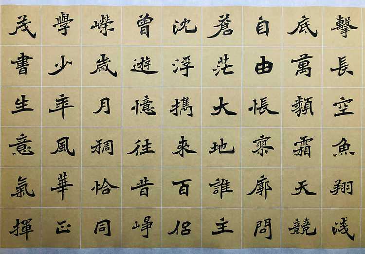 中书工委 赵兰全 国礼名家 小楷《毛主席&middot;沁园春长沙》
