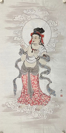唐晓红     中国美术家协会会员   带合影