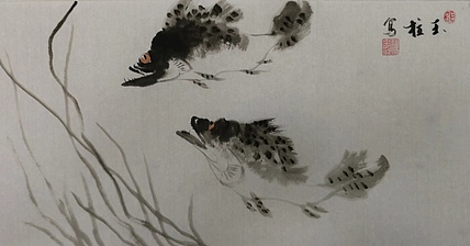 张玉柱 写意花鸟