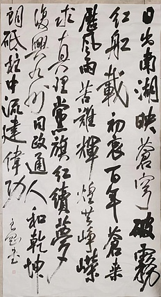 淮河居士 日出南湖