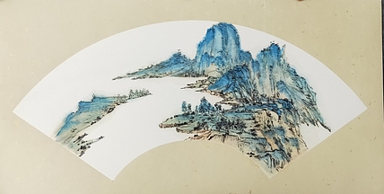 张利霞 提笔点春山