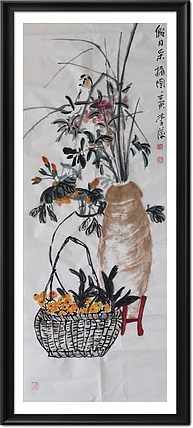 兰花 国画