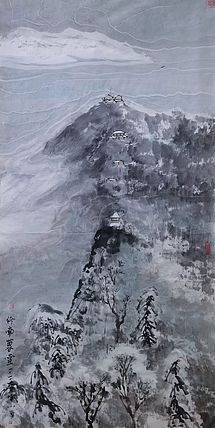 西安美术学院 青年潜力艺术家 宁晓永 精品国画