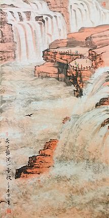 西安美术学院 青年潜力艺术家 宁晓永 精品国画