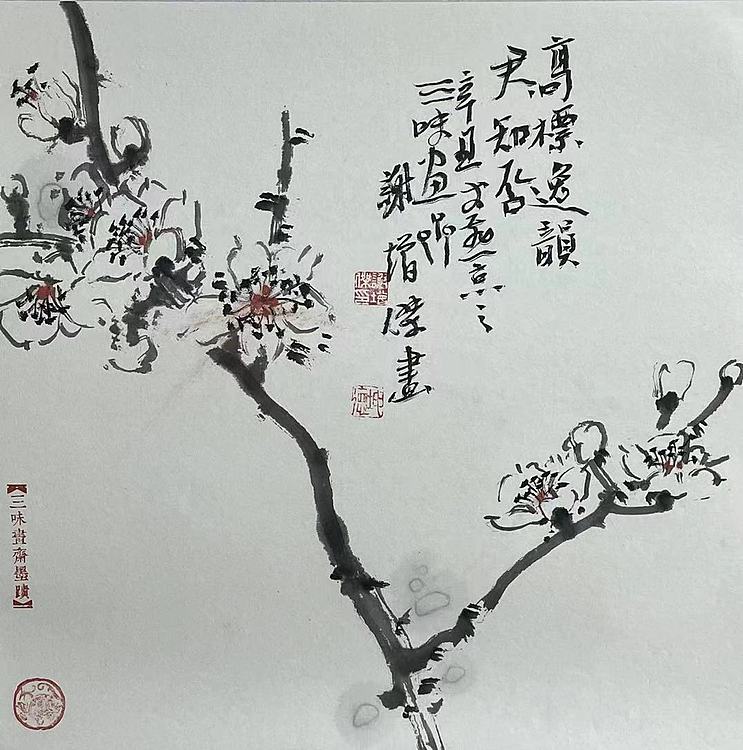 文化和旅游部艺术发展中心专职画家 荣宝斋签约画家 谢增杰 精品花鸟