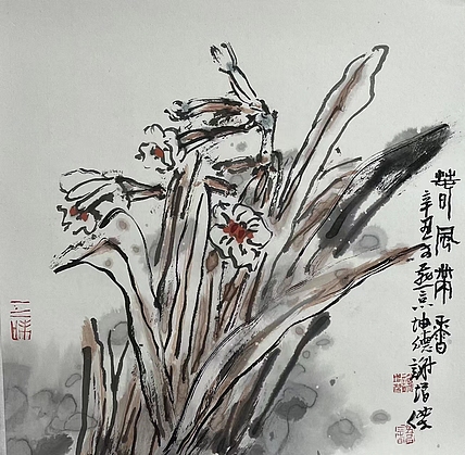 文化和旅游部艺术发展中心专职画家 荣宝斋签约画家 谢增杰 精品花鸟