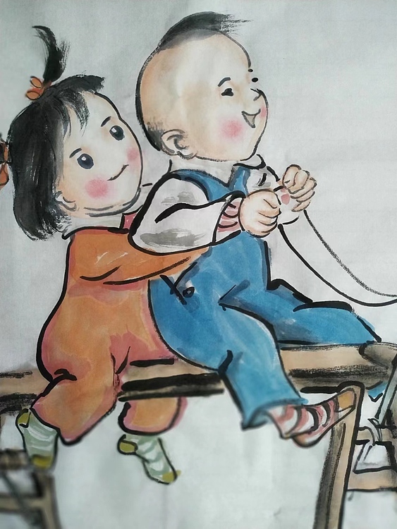 高兴 童趣