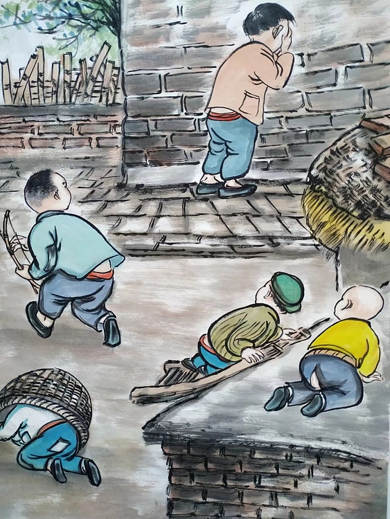 高兴 捉迷藏