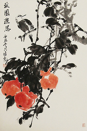青年潜力艺术家 褚俊虎 国画作品