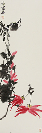 青年潜力艺术家 褚俊虎 国画作品