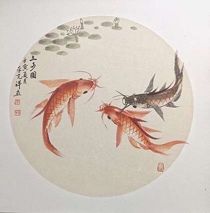 翱翔 三多图