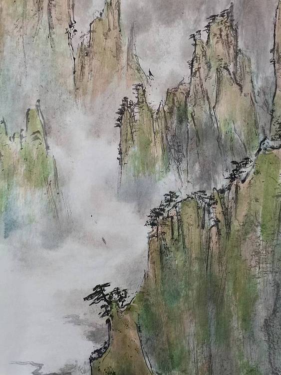 秦广宁 黄山云起