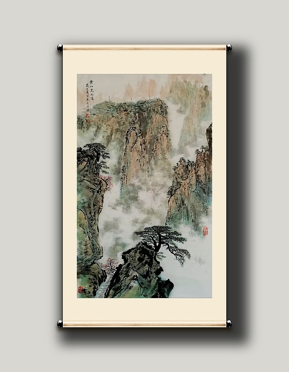 秦广宁 黄山光明顶