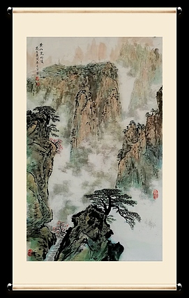 秦广宁 黄山光明顶