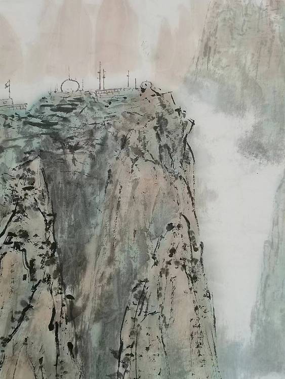 秦广宁 黄山光明顶