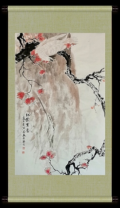 秦广宁 红叶雪鹰