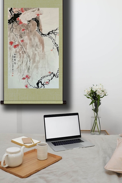 秦广宁 红叶雪鹰