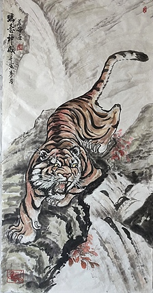 著名画家樊昆仑