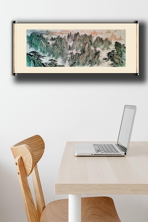 秦广宁 群嵐叠翠