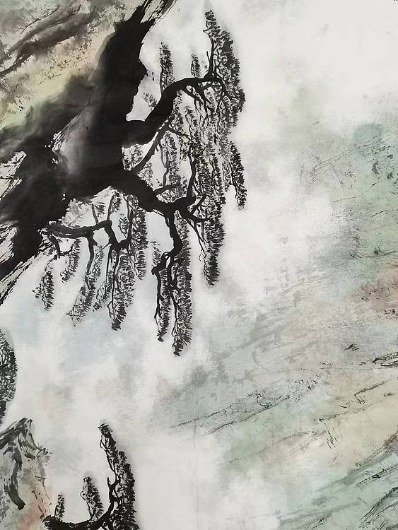 秦广宁 群嵐叠翠