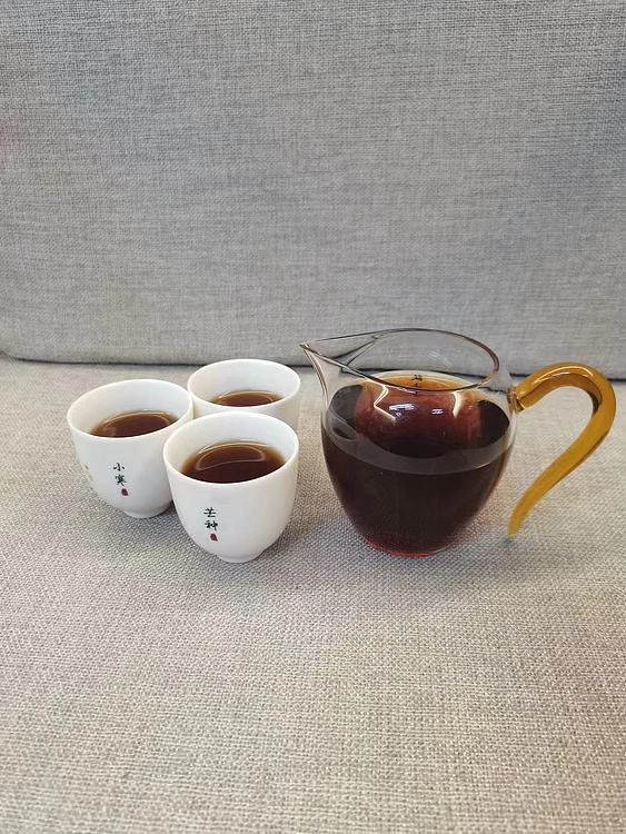 勐海茶园 2021年  莫篱（普洱茶熟茶 357g）——原料日期2020年