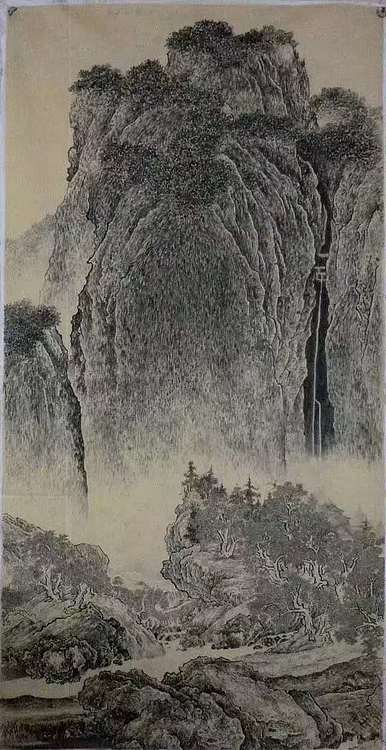 雷胜强 溪山行旅图
