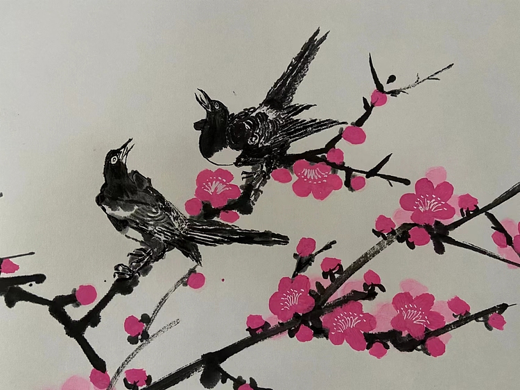 马效元 喜上眉梢