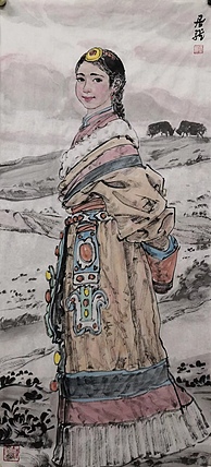 中国美协会员，赤峰市美协副主席 &mdash;&mdash;王居龙