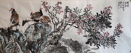 范立志 珍禽戏秋