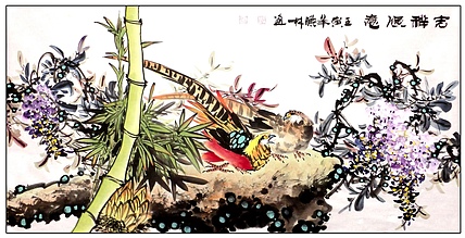 高晓林 （3280）国家一级美术师，江苏省美协会员《吉祥顺意》