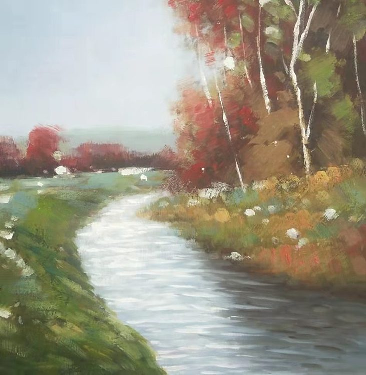 胡冰 纯手绘精品油画