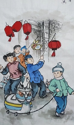 高兴 闹元宵