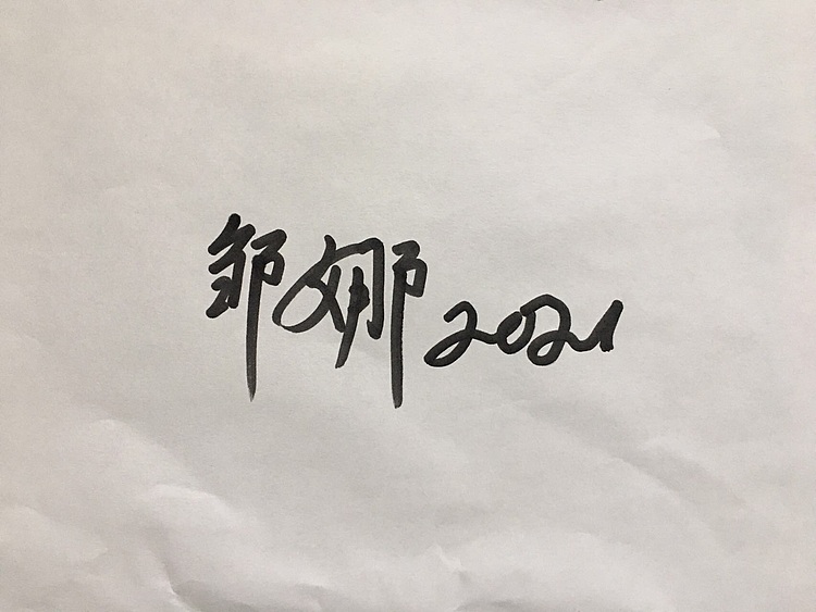 邹娜手绘油画作品《阳光》