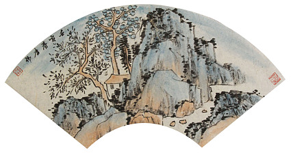 精品山水 青年书画家 李伟新品山水