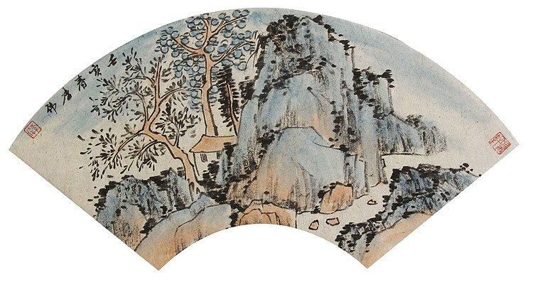 精品山水 青年书画家 李伟新品山水