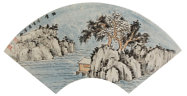 精品山水 青年书画家 李伟新品山水